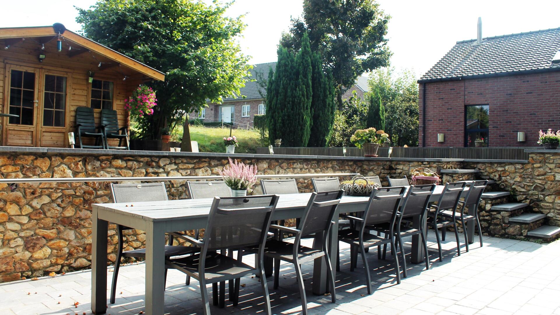 Casa Rokado - Terras met tuinmeubels