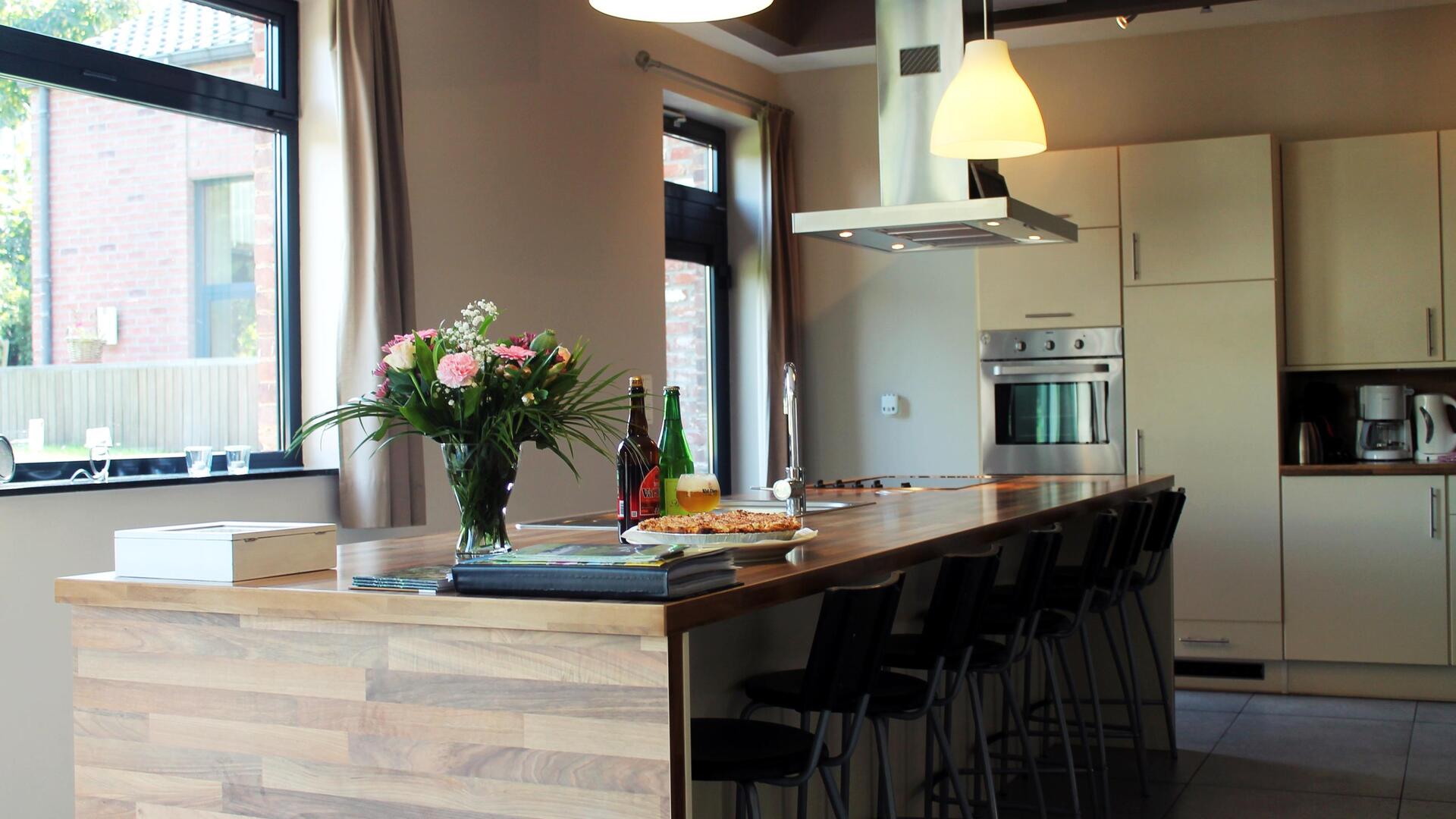 Casa Rokado - Open keuken (compleet uitgerust) met kookeiland