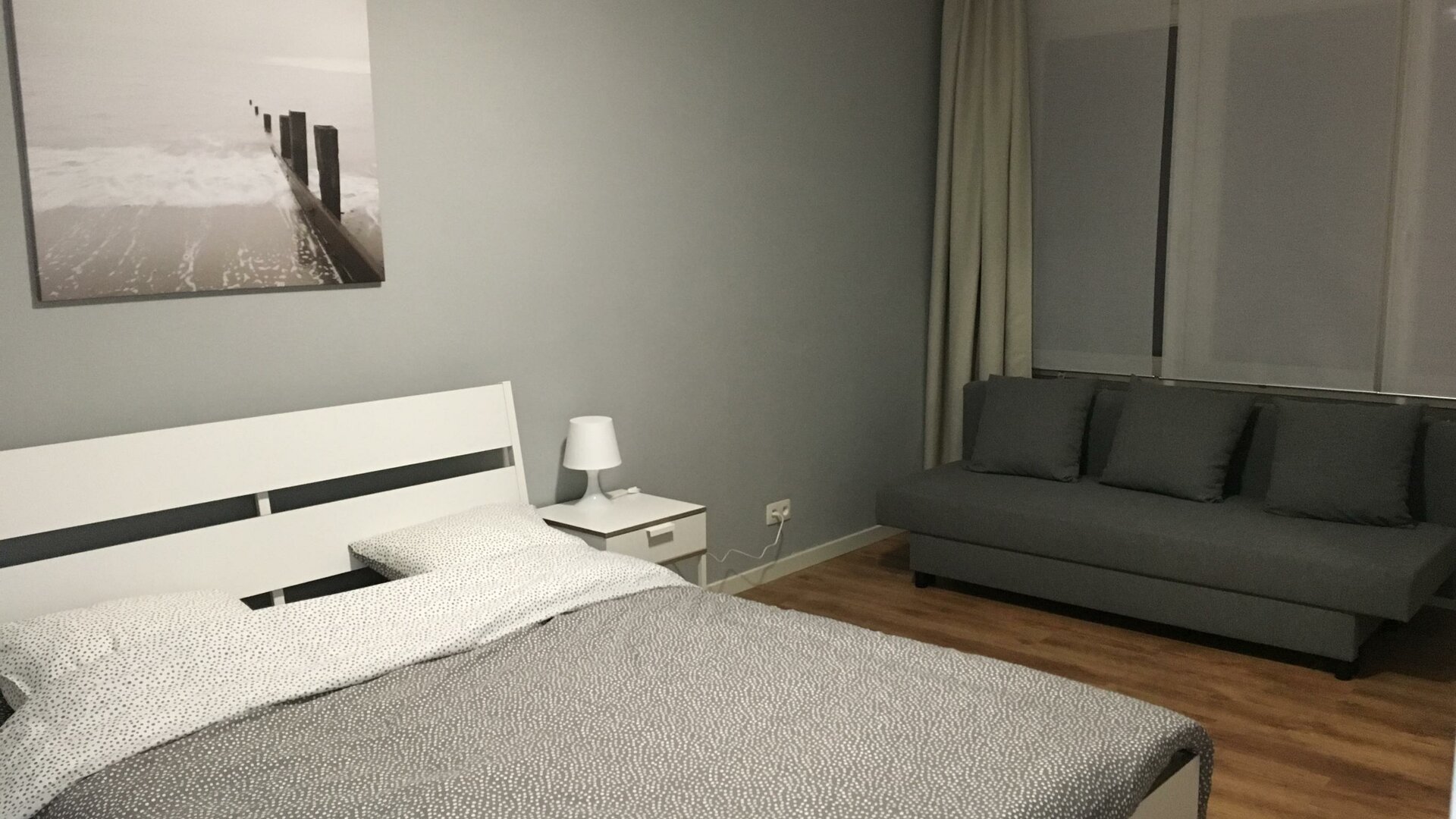 Hollandia City House - Slaapkamer 2 (dubbel bed en slaapzetel)