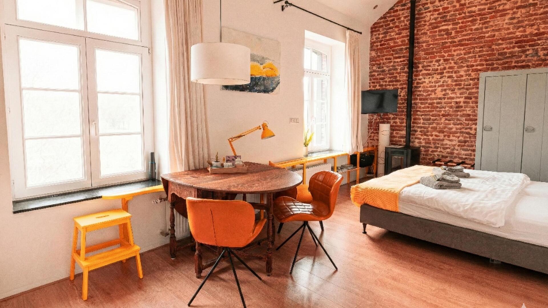 Mille Fleurs - Appartement Bouton D'Or - Eethoek - appartement Bouton d' Or