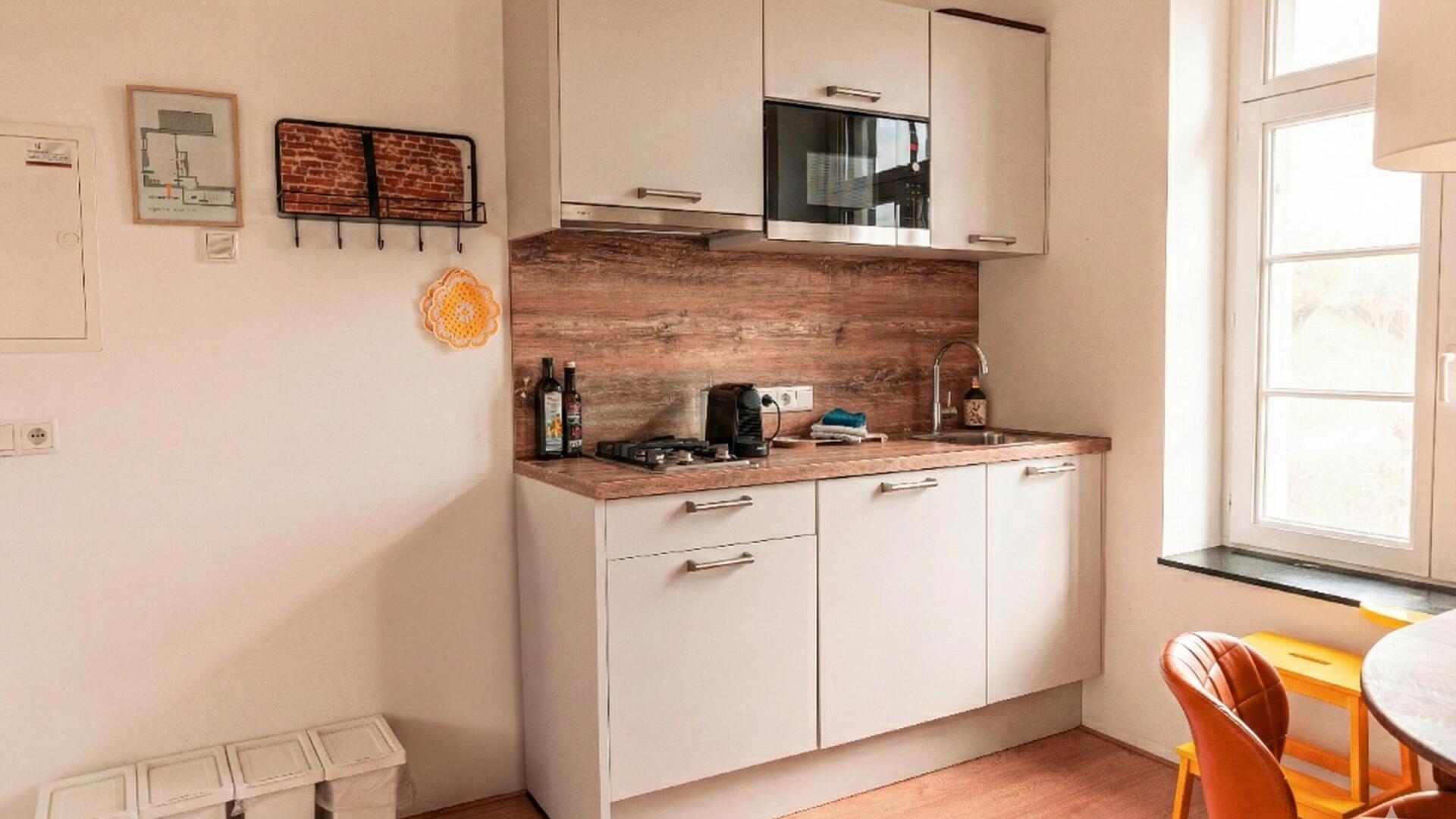 Mille Fleurs - Appartement Bouton D'Or - Kitchenette appartement Bouton d'Or