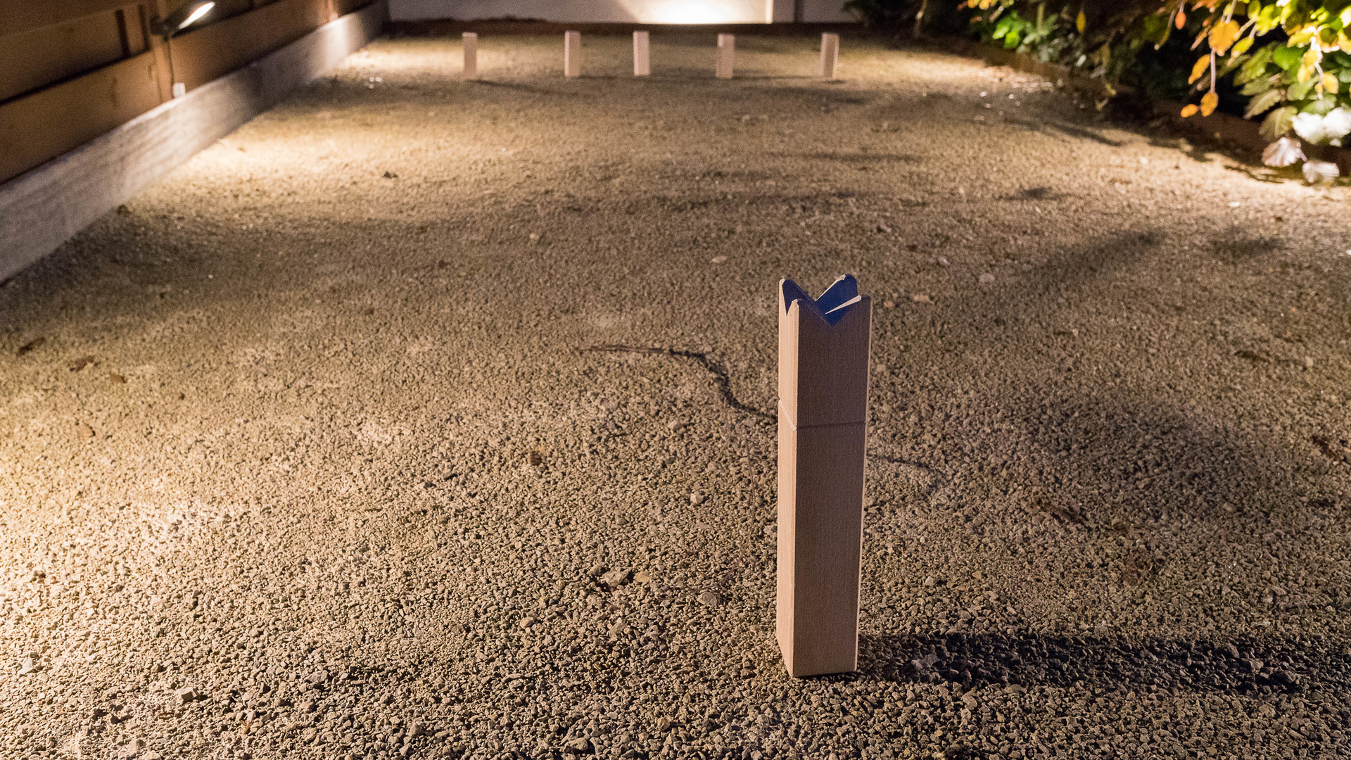 Terrakota - Petanquebaan waar vooral Kubb en Mölkky gespeeld wordt - helemaal Hygge
