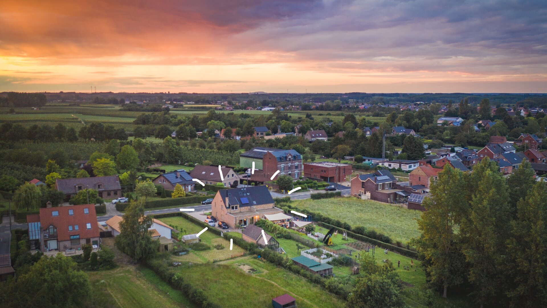 Vakantiewoning "De Pluktuin" - dronefoto