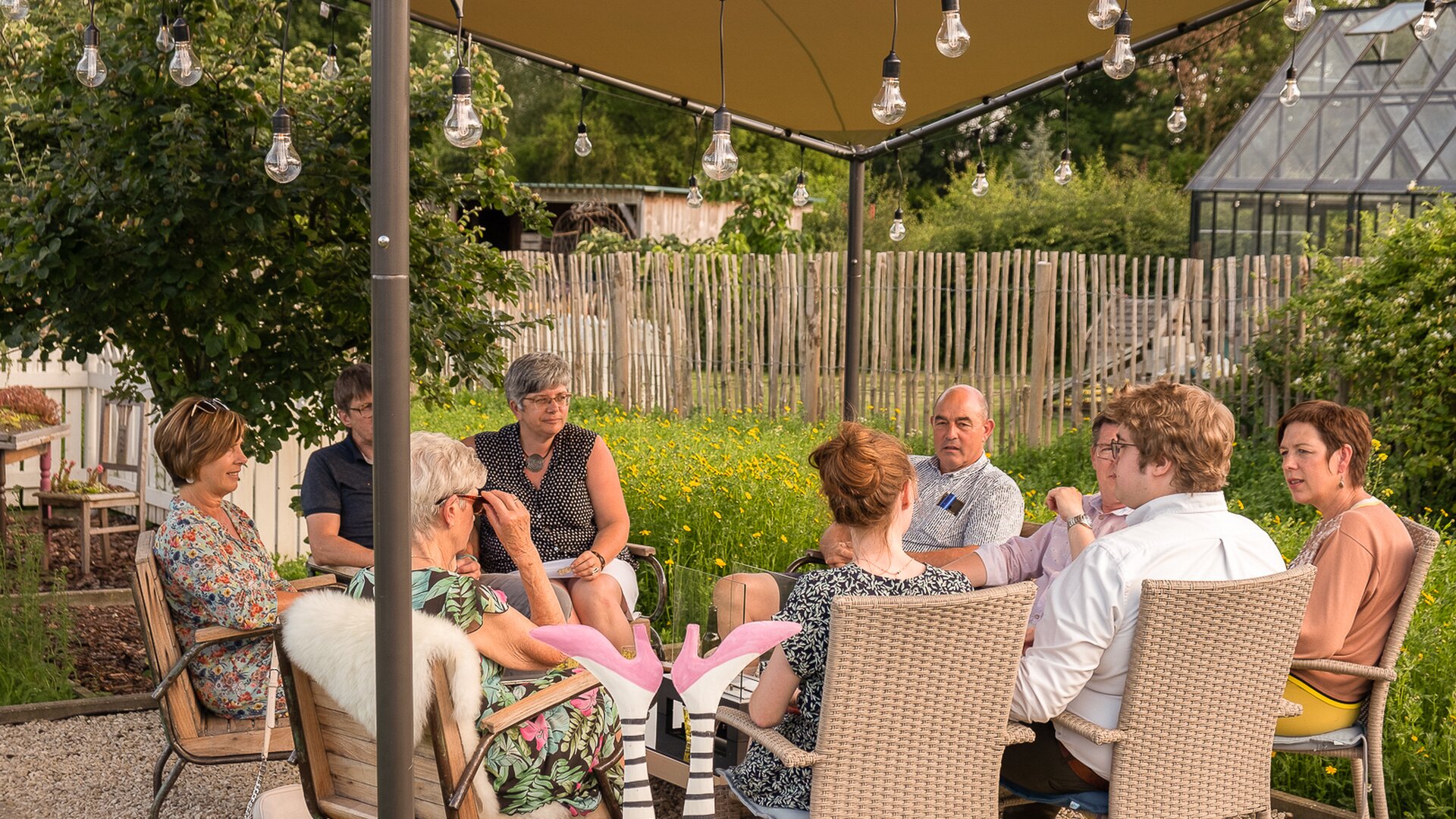 Vakantiewoning "De Pluktuin" - terras