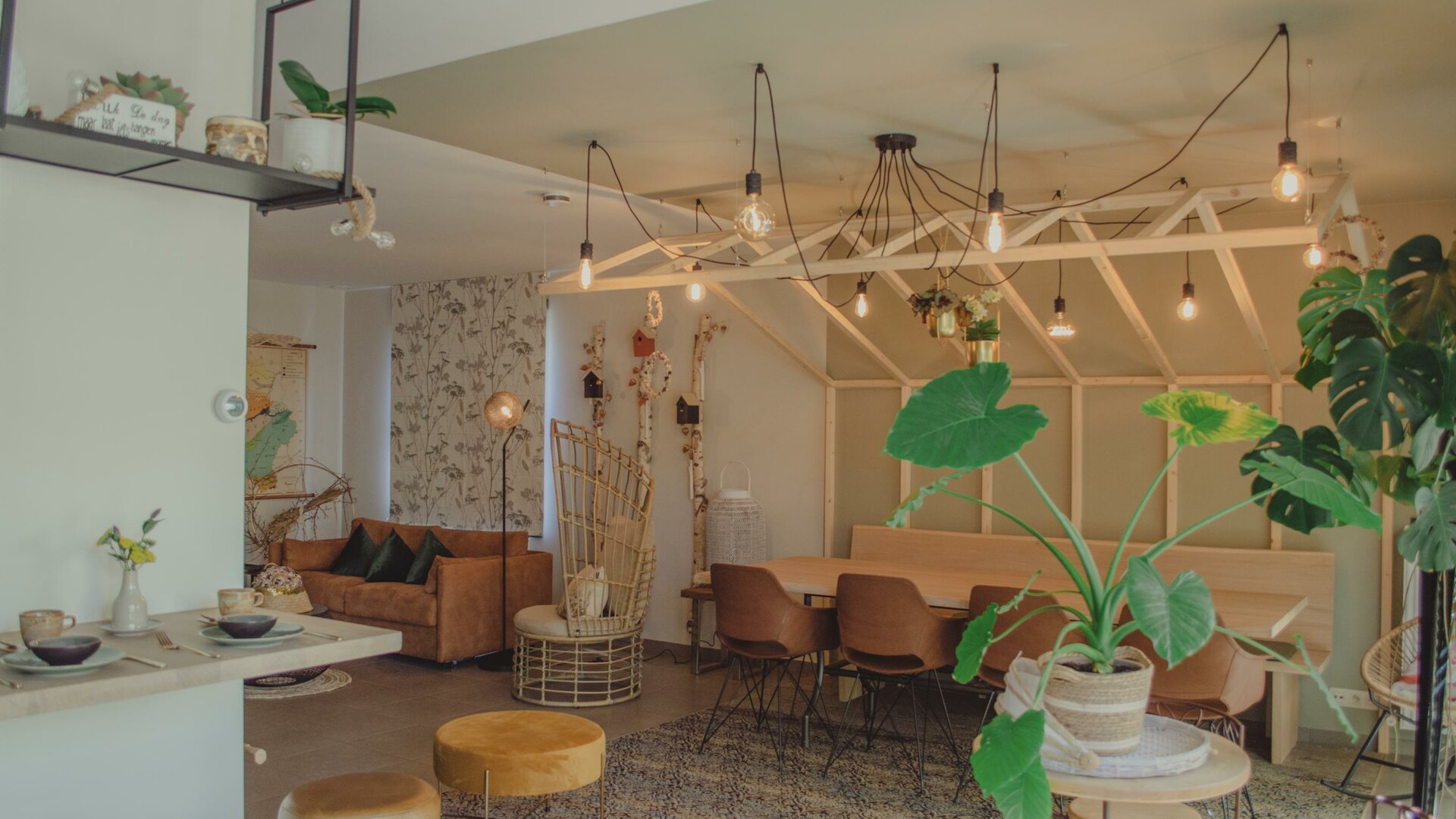 Vakantiewoning "De Pluktuin" - leefruimte
