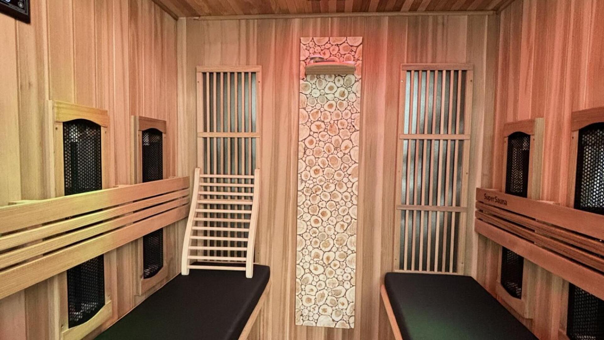 Vakantiewoning Romagna - IR-sauna met licht- en aromatherapie