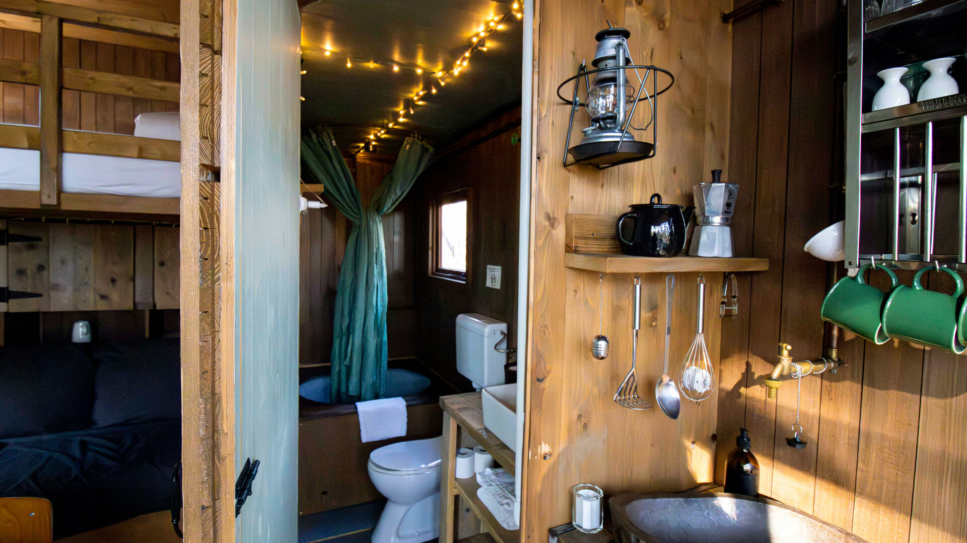 Warredal - Sweet Cabin met hottub nr. 25 - Badkamer