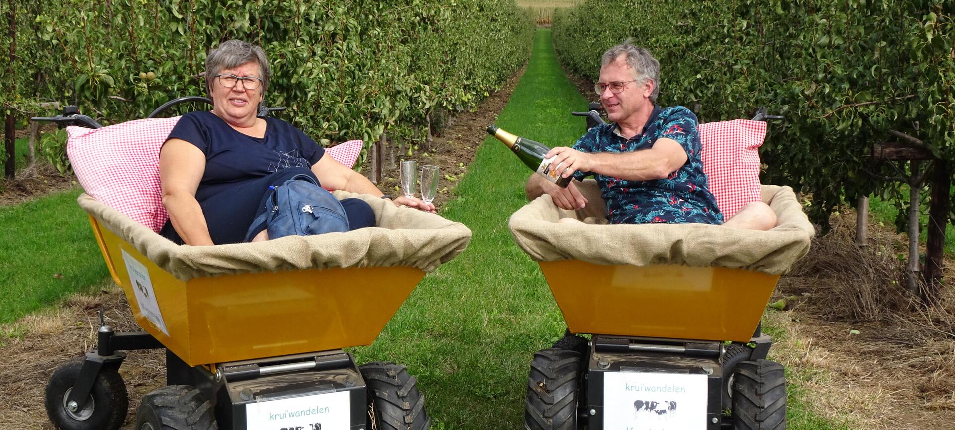 Krui'wandelen - pauze