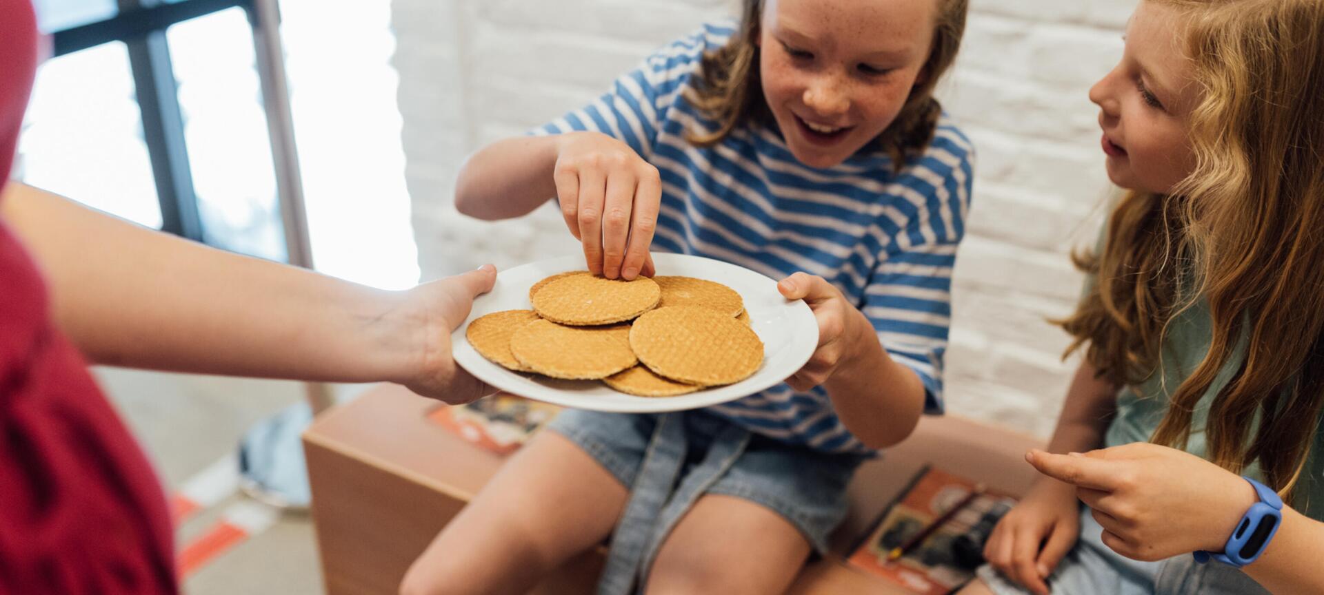 Tips voor kids - Strooplekkerbekken - Stroopwafels