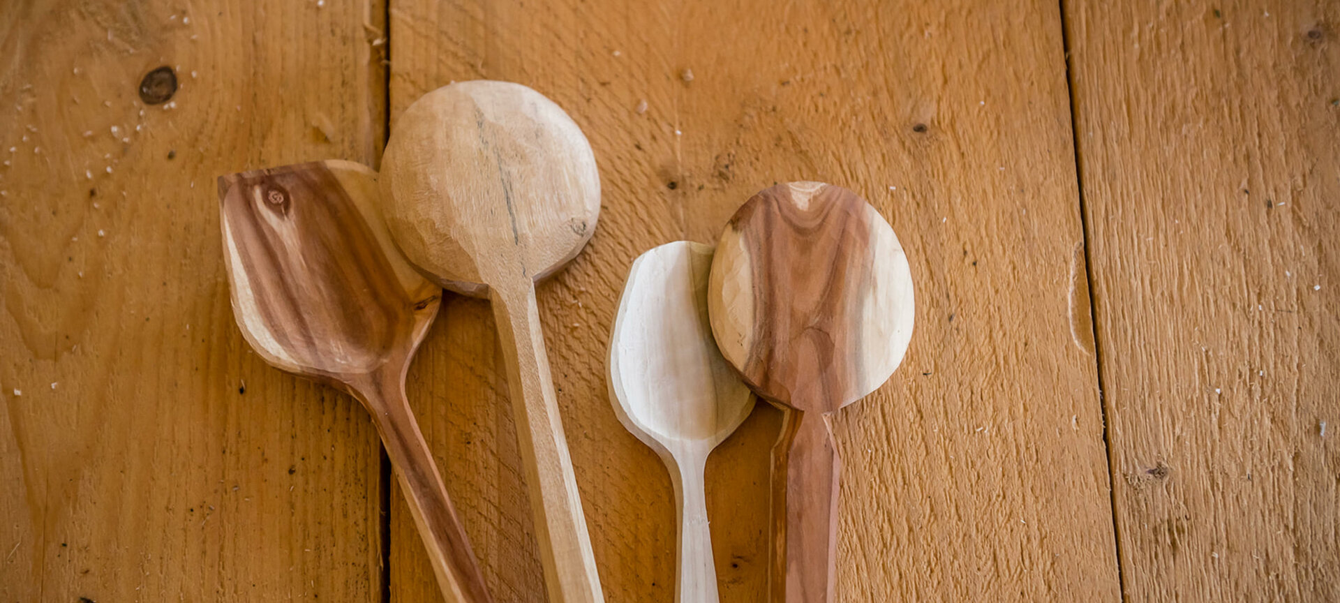 Workshop ambacht lepel snijden - Kooklepels